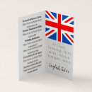 Recherche de drapeau anglais cartes visite Tuteur