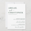 Recherche de dos invitations Vert