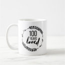 Recherche de 100 ans tasses Fête