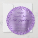 Recherche de purple glitter invitations Pour elle