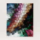 Recherche de cubisme puzzles Bleu