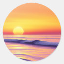Recherche de soleil orange autocollants Dégradé