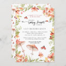 Recherche de ladybug baby shower invitations Floral