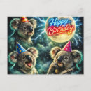 Recherche de koala cartes postales Rétro