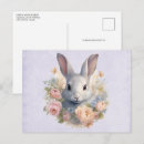 Recherche de lapin pastel cartes postales Bébé