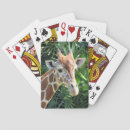 Recherche de girafe jeux de cartes Animal sauvage