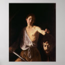 Recherche de david et goliath posters Caravaggio