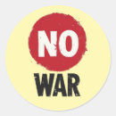 Recherche de guerre mondiale autocollants Pas de guerre
