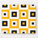 Recherche de noir jaune tapis souris Géométrique