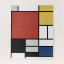 Recherche de mondrian puzzles Rouge