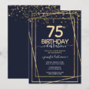 Recherche de 75th invitations Élégant