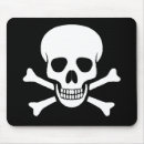 Recherche de crânes tapis souris Pirate