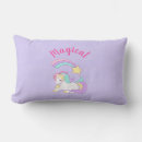 Recherche de crinière coussins Licorne blanche