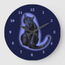 Recherche de yeux bleus horloges Chats