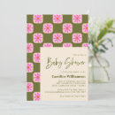 Recherche de damier rose invitations Mignon