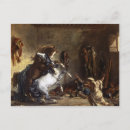 Recherche de delacroix d eugene cartes postales Chasse