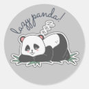 Recherche de panda mignon autocollants Personnalisation