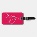 Recherche de wedding planner bagages étiquettes Girly