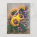 Recherche de floral merci cartes postales Tournesol