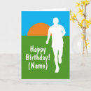 Recherche de jogger vœux cartes Exécuter