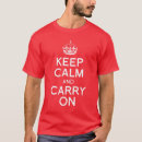 Recherche de restez le calme et continuez tshirts Keep calm
