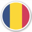 Recherche de tchad autocollants Drapeau