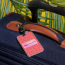 Recherche de pastèque bagages étiquettes Rose
