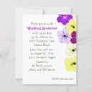 Recherche de déjeuner de mariage invitations Floral