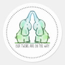 Recherche de bébés jumeaux autocollants Mignon
