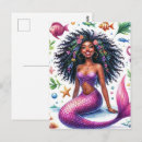 Recherche de queue de sirène cartes postales Vie marine