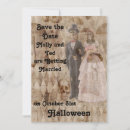 Recherche de de mariage de halloween invitations Effrayant