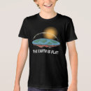 Recherche de terre plate tshirts Drôle