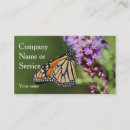 Recherche de papillon monarque cartes visite Fleur