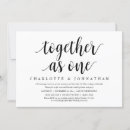 Recherche de ensembles de de mariage invitations Noir et blanc