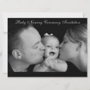 Recherche de bébé 16x22 invitations Cérémonie