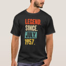 Recherche de légende depuis 1957 tshirts 65e