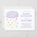 Recherche de raindrops baby shower invitations Mignon