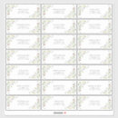 Recherche de fleur sauvage blanc autocollants Mariés