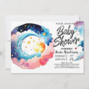 Recherche de celestial baby shower invitations Lune