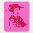 Recherche de geisha tapis souris Asiatique
