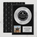 Recherche de platine invitations Noir