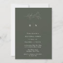 Recherche de moss green invitations Typographie