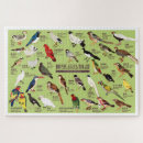 Recherche de oiseaux vintages puzzles Nature