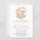 Recherche de lune rose invitations Éléphant
