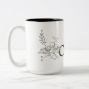 Recherche de lignes noires tasses Pour elle
