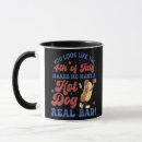Recherche de hot dog drôle tasses 4 juillet