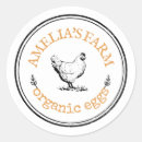 Recherche de poulet orange autocollants Pour tous