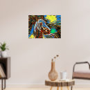 Recherche de peinture colorée posters Mur