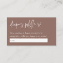 Recherche de diaper party invitations Billet de tirage