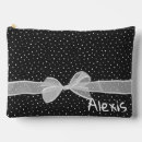 Recherche de pois blanc cosmétiques pochettes Girly